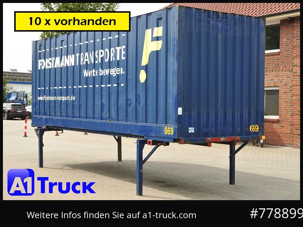 Krone BDF 7,82 Container, 2700mm Innenhöhe, Portaltür