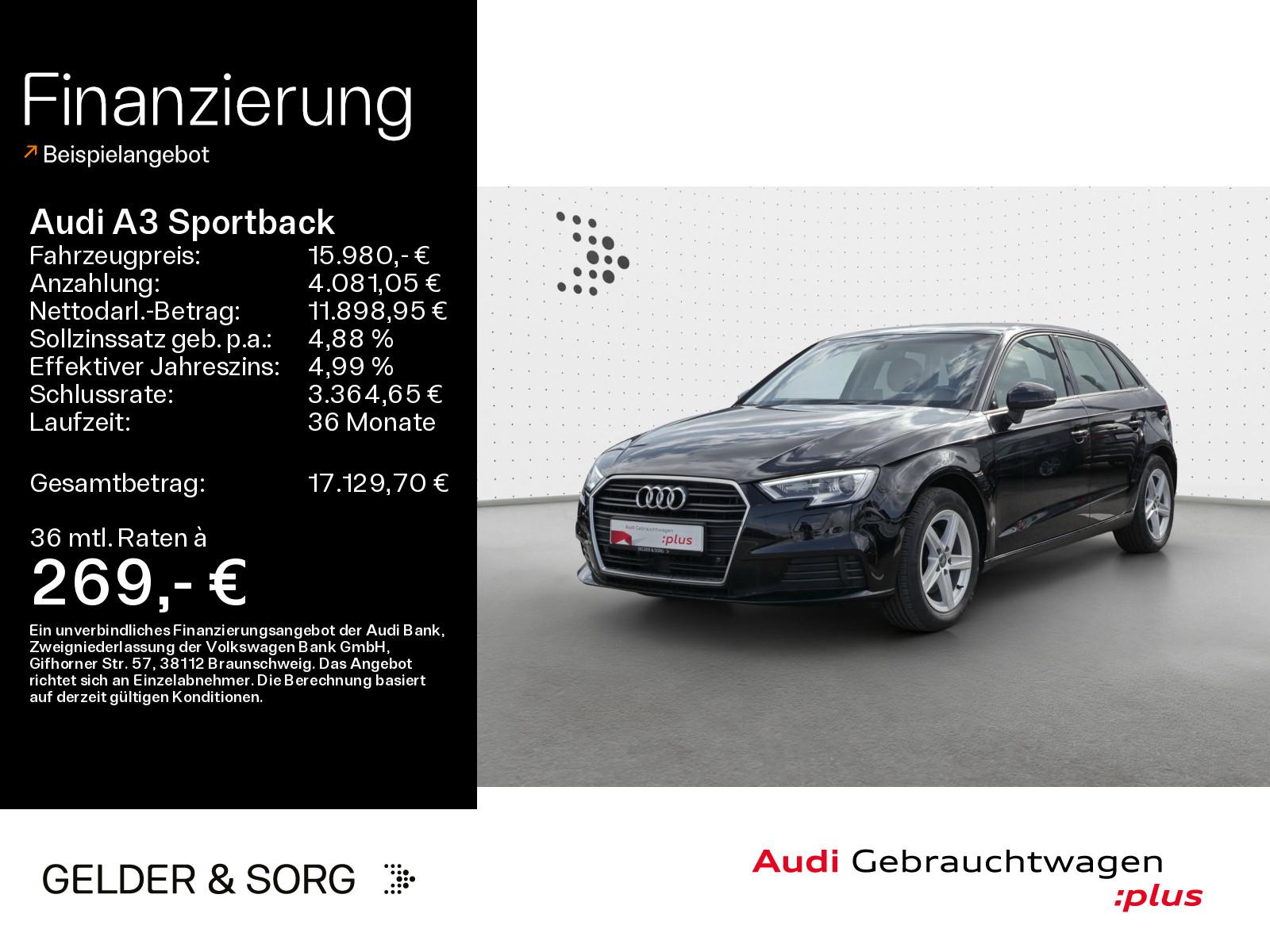 Audi A3 Sportback 2.0 TDI Xenon*EPH*Sound*GRA*Navi