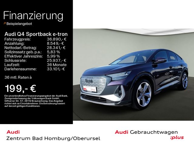 Audi Q4 Sportback e-tron S line*Navi*Matrix*SONOS*HUD