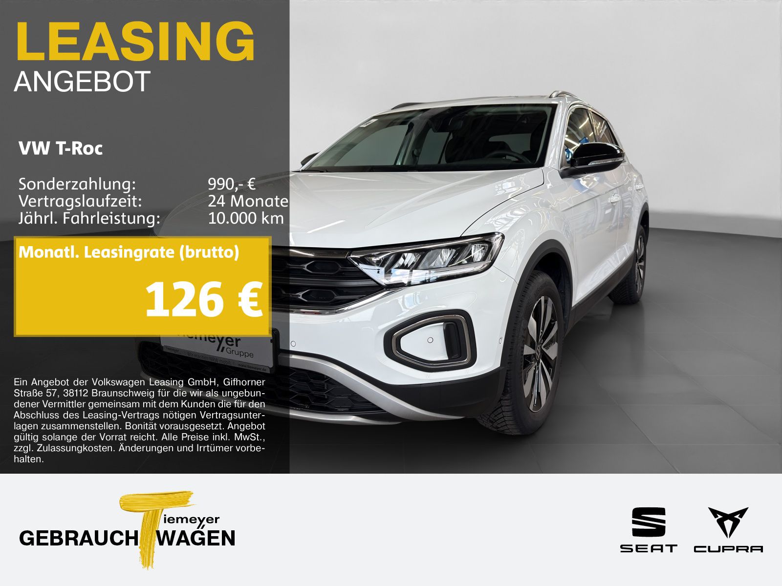 Volkswagen T-Roc 1.0 TSI GOAL NAVI LED PDC SITZHZG