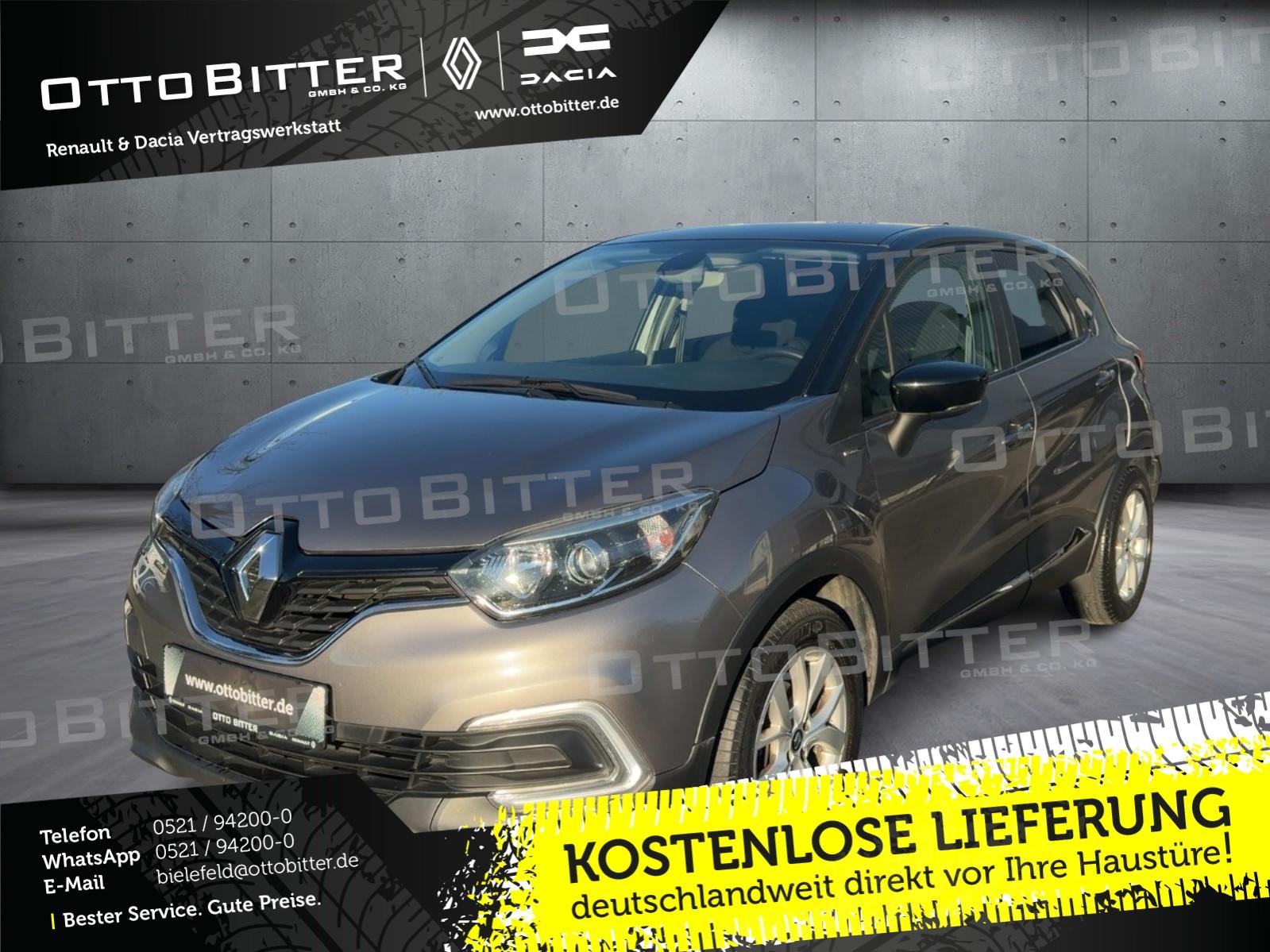 Renault Captur Limited TCe90 SITZH/ALU/KLIMAAUTOMATIK