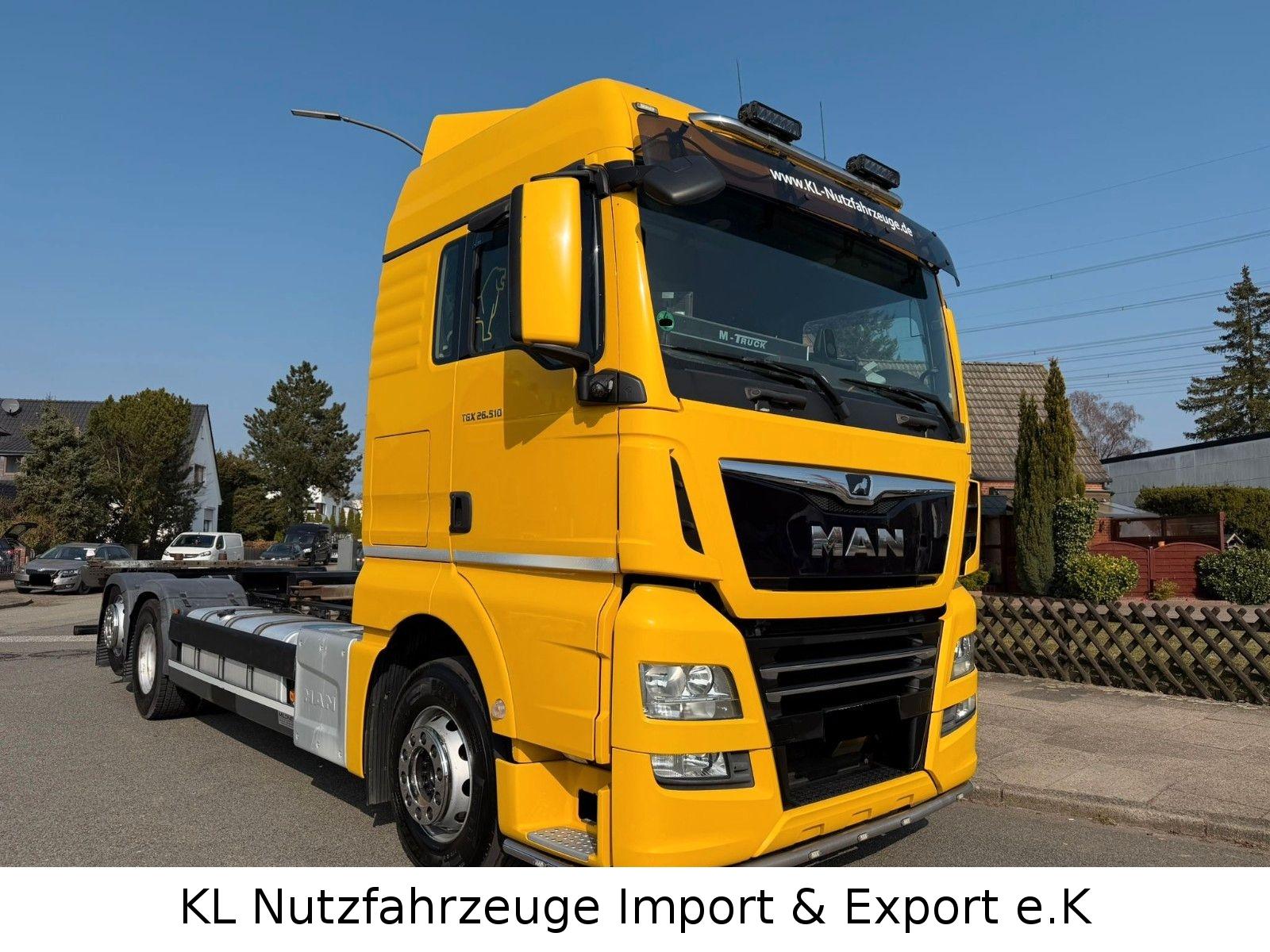 MAN TGX 26.510 - ALL / 6x2 / Retarder /