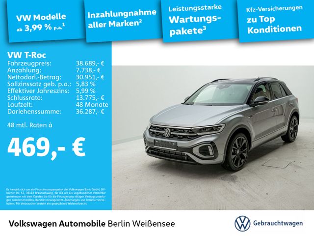 Volkswagen T-Roc R-Line 1.5 TSI DSG*IQ.DRIVE*AHVR*MFL*PANO*