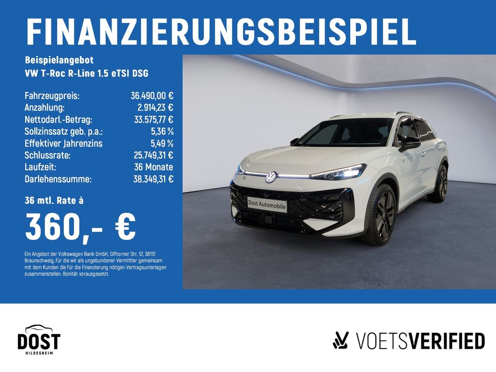 T-Roc R-Line 1.5 eTSI DSG IQ.DRIVE+IQ.LIGHT
