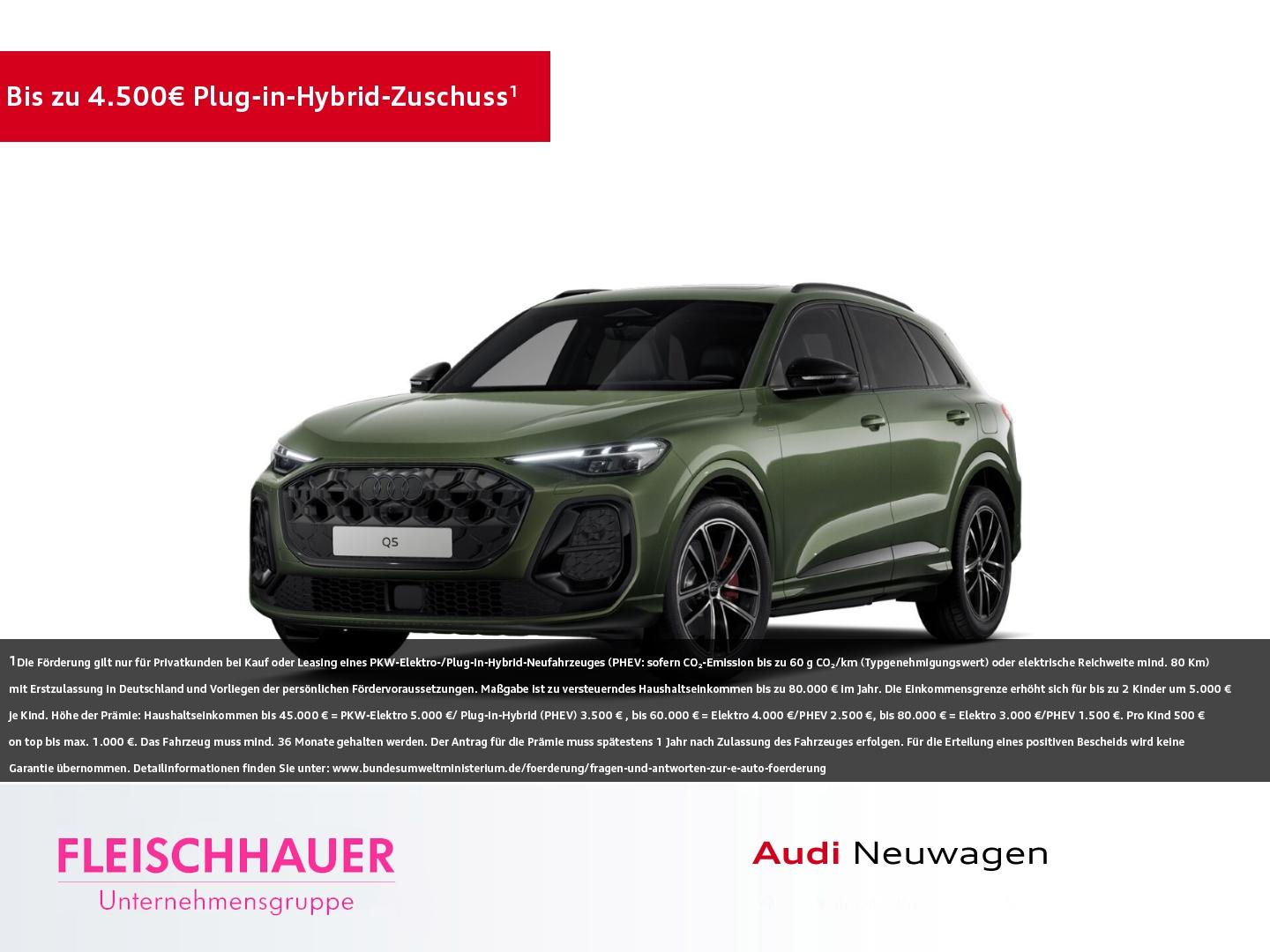 Audi Q5 SUV 2.0 TFSI e quattro S line TECH-PLUS PANO 