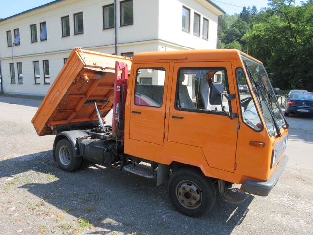 Multicar M26 DREISEITENKIPPER + KRAN