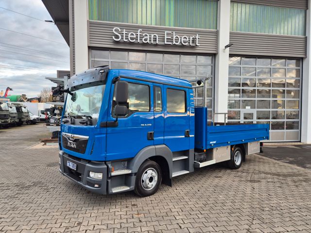 MAN TGL 8.220 4x2 BL Doka 7 Sitze AHK Klima Standh.