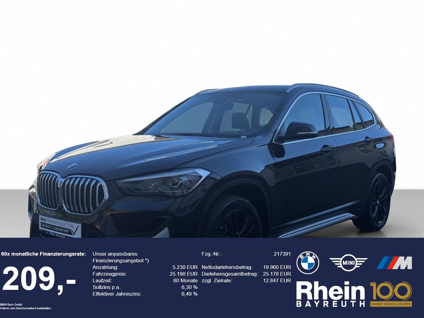 BMW X1 xDrive20i xLine Navi LED ACC Hifi Rfk Alarm N