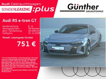 Audi Leasingangebot: Audi RS e-tron GT +INDIVIDUA. LACK+KERAMIK+PRO SITZE+