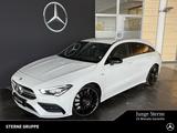 Mercedes-Benz Mercedes-AMG CLA 35 4M SB NIGHT AHK Perf-Sitze - weiße Mercedes-Benz CLA 35 AMG Shooting Brake