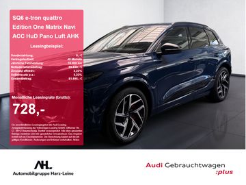 Audi SQ6 e-tron quattro Edition One Matrix Navi ACC H
