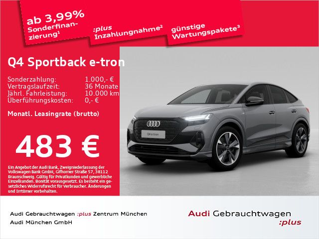 Audi Q4 Sportback e-tron 45 S line AHK/Navi+/Matrix/K