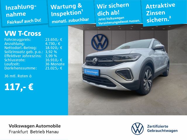 Volkswagen T-Cross 1.0 TSI DSG Style Navi Digitaler Radioem