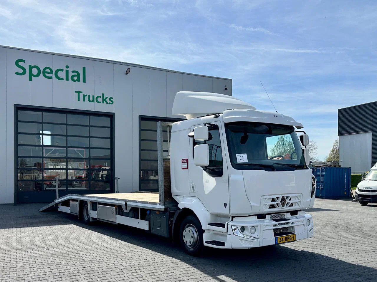 Renault D 12 Comfort / Euro 6 / Oprijwagen / Machinetran