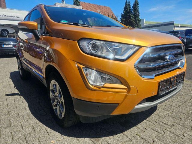 Ford EcoSport Titanium*AHK*SHZ*LHZ*ALU*TEILLEDER*1.HD