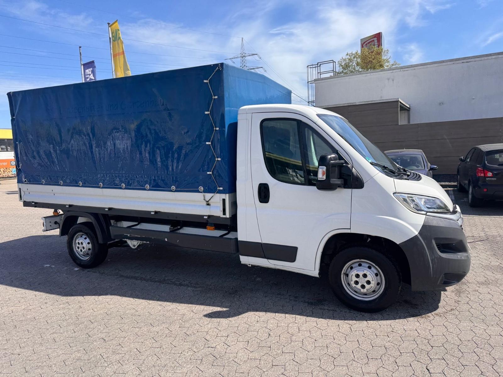 Citroën Jumper Pritsche + Plane lang  3,80 m 81 TKM AHK