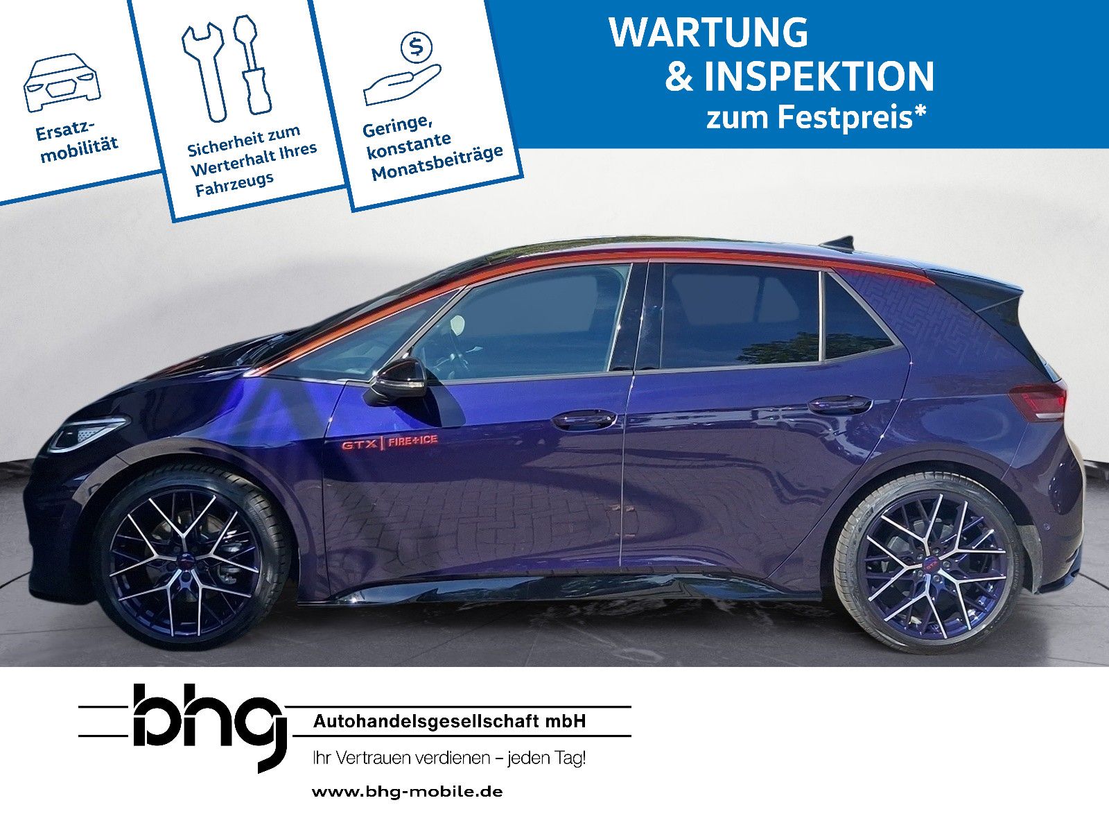 Volkswagen ID.3 GTX FIRE & ICE #KAMERA #KEYLESS #HARMAN-KAR imagem 3