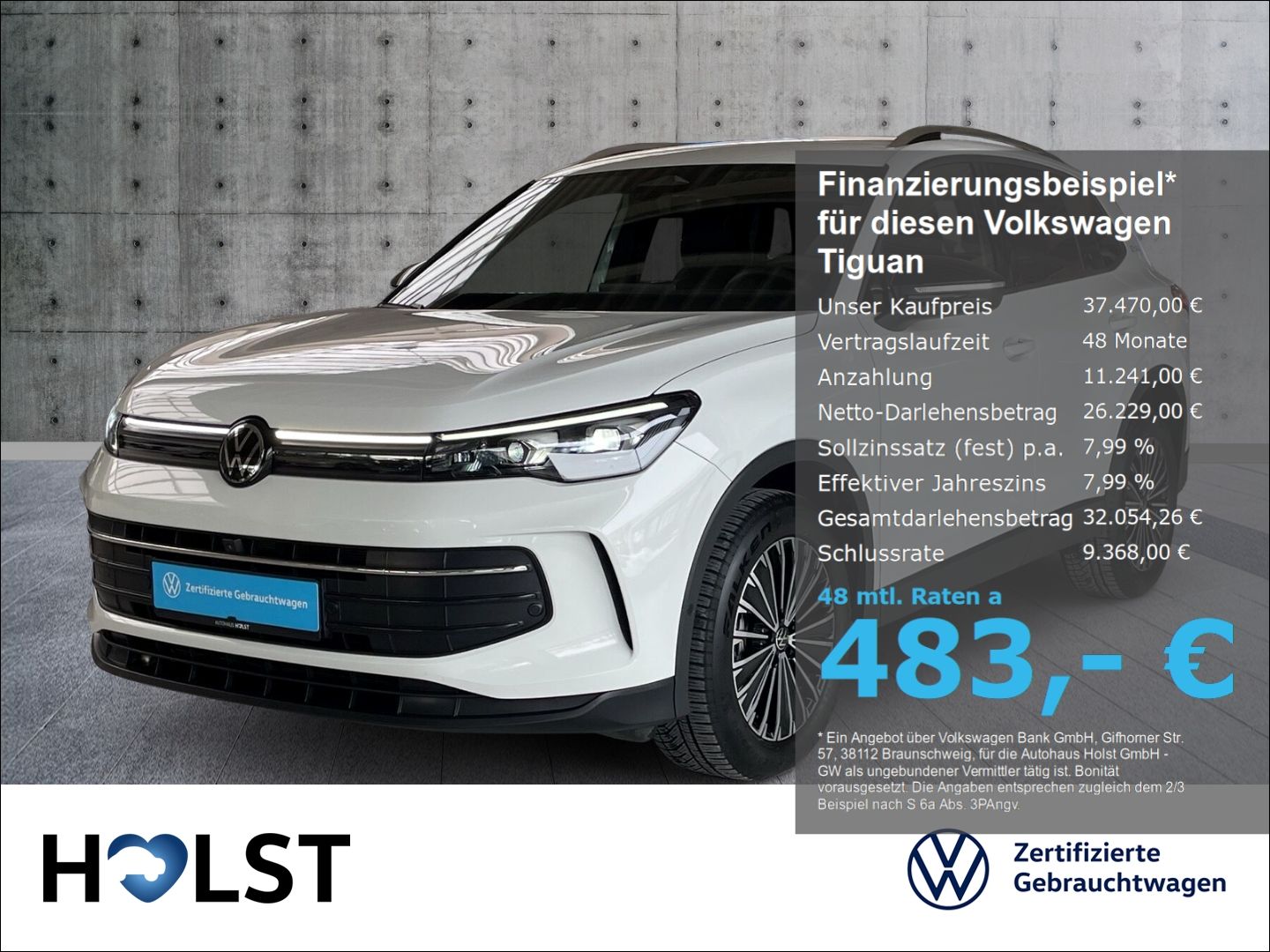 Volkswagen Tiguan 2.0TDI DSG GOAL AHK MatrixLED GJR HUD 360