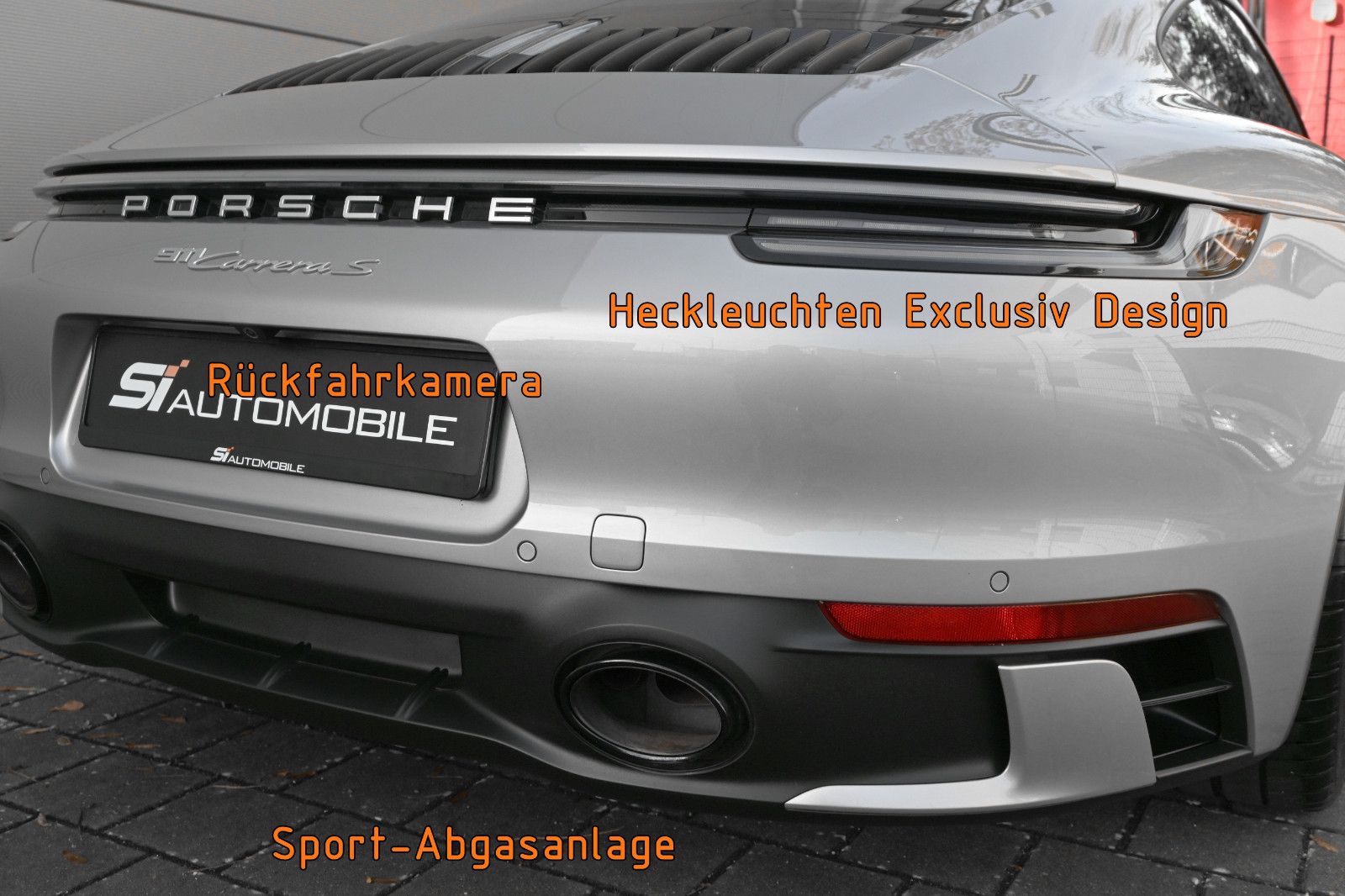 Fahrzeugabbildung Porsche 911 992 Carrera S Coupé °SPORT DESIGN°SP.ABGAS°