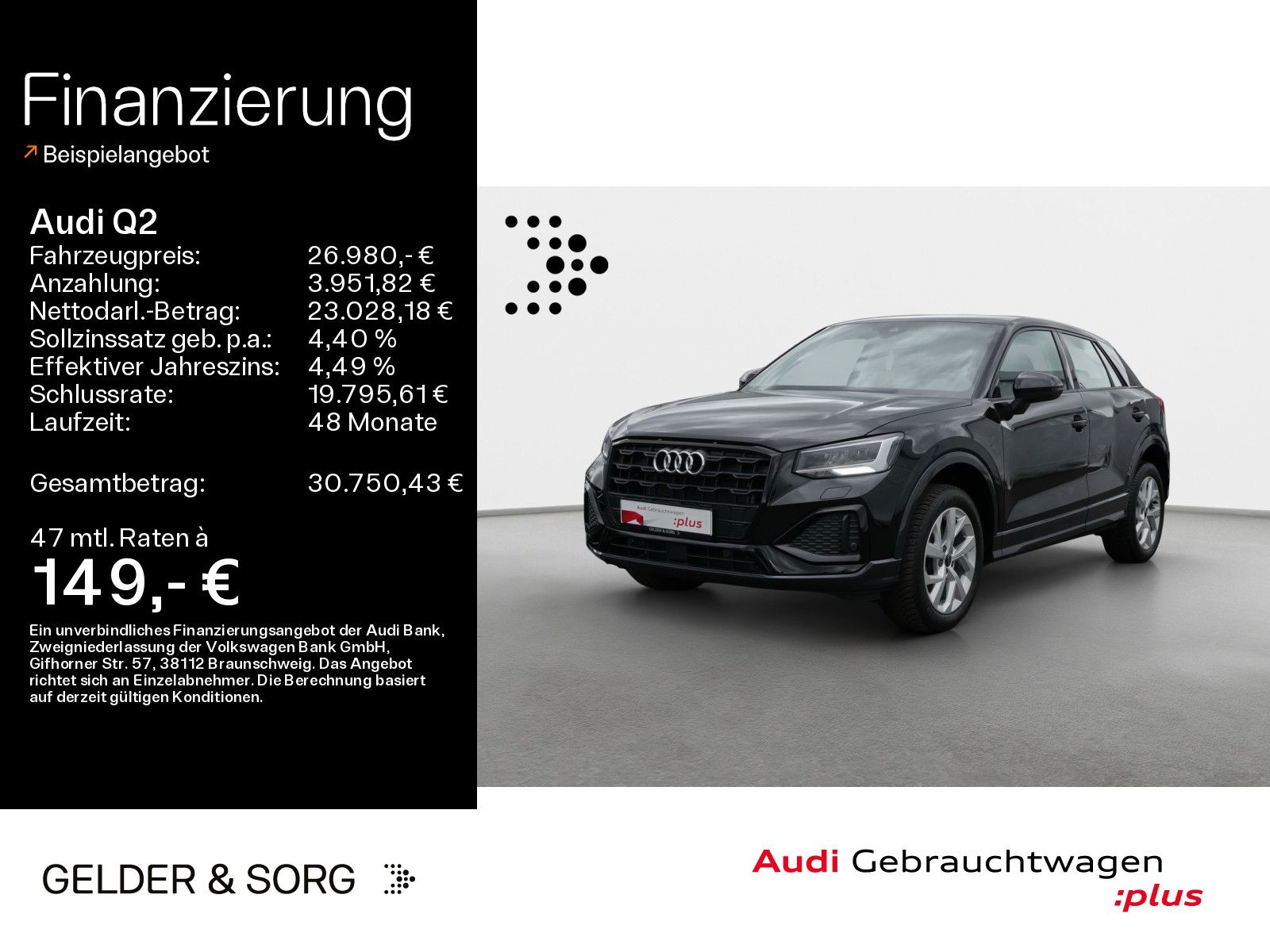 Audi Q2 35 TDI advanced RFK*LED*Navi*Sound*Virtual