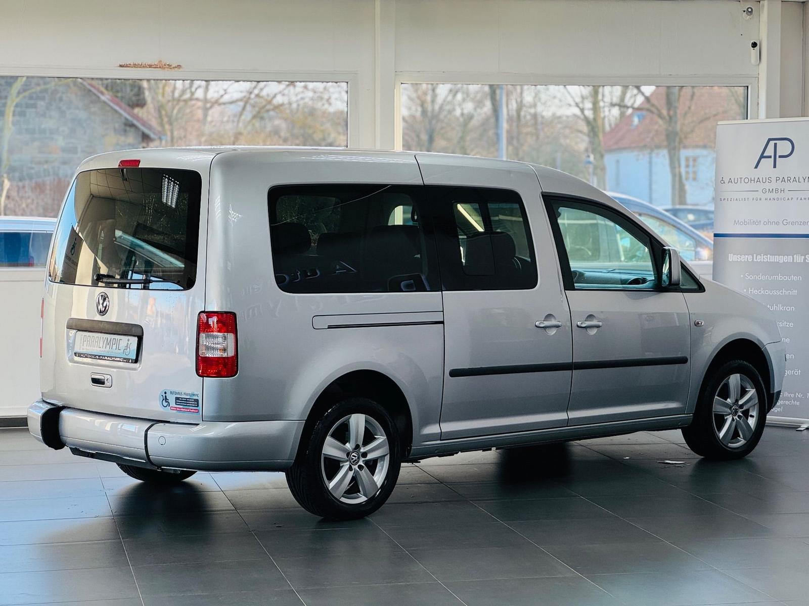 Volkswagen Caddy Maxi Team 1.9 TDI Rollstuhlgerecht-Rampe