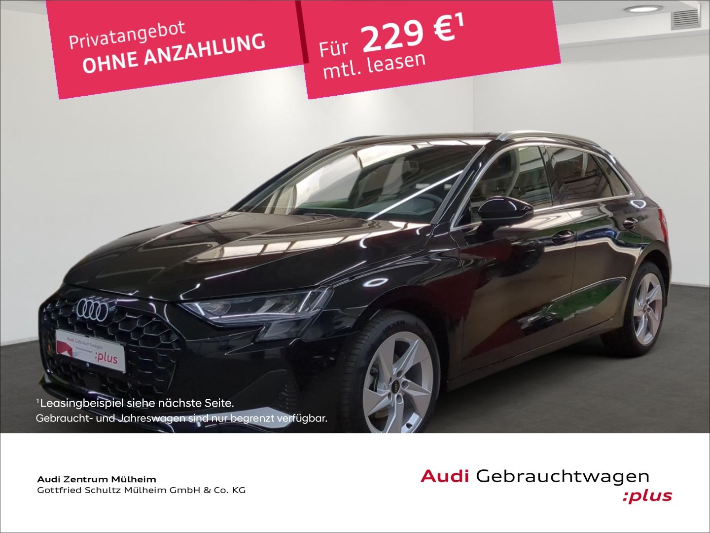 Audi A3 Sportback 35 TFSI virtual Sitzheizung Plus
