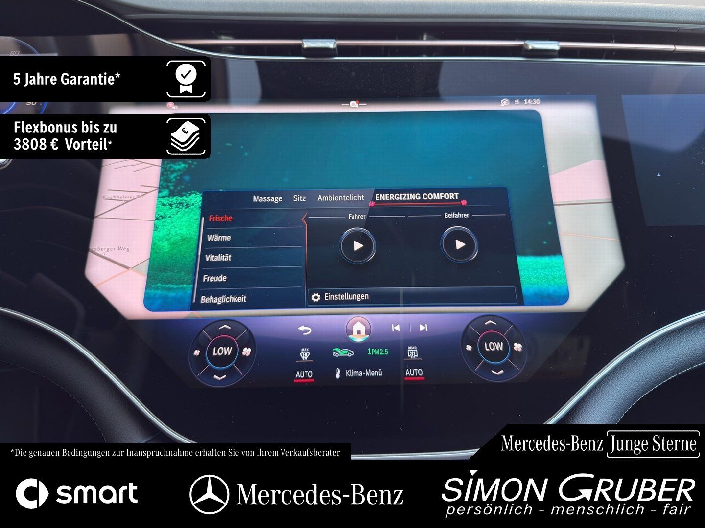 Fahrzeugabbildung Mercedes-Benz EQE 500 4M AMG Premium+ Nappa Hyper Pano Md 2025