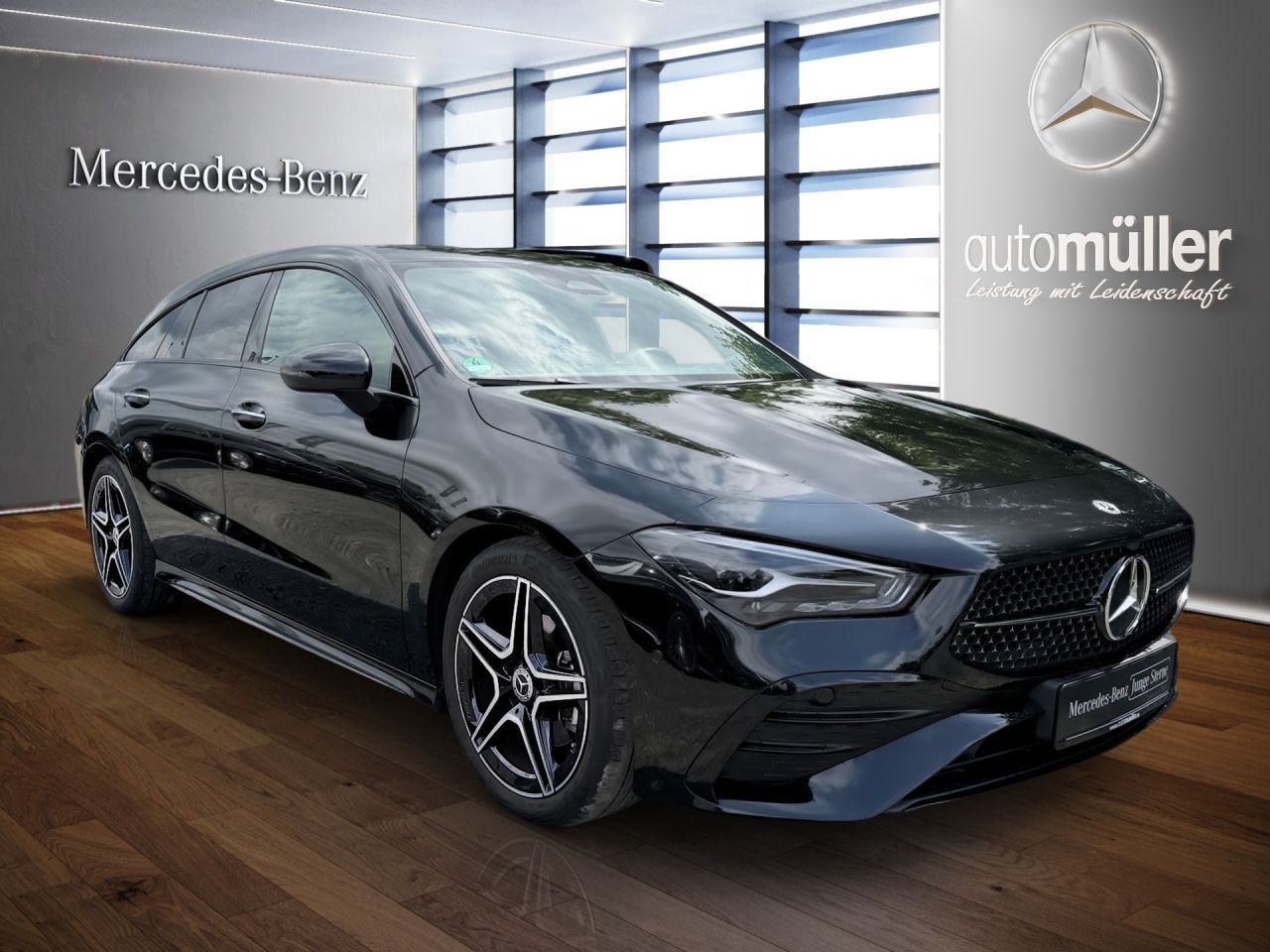 Fahrzeugabbildung Mercedes-Benz CLA 180 d SB AMG+NIGHT+AHK+LENKRADHEIZ+LED+
