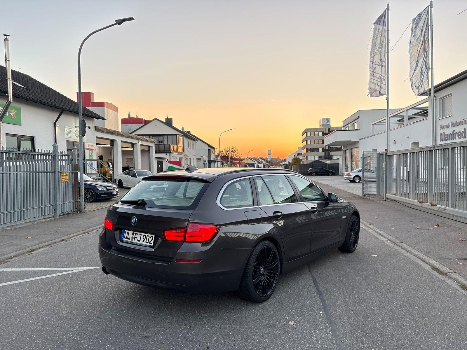 BMW 520 2011 — вигляд ззаду