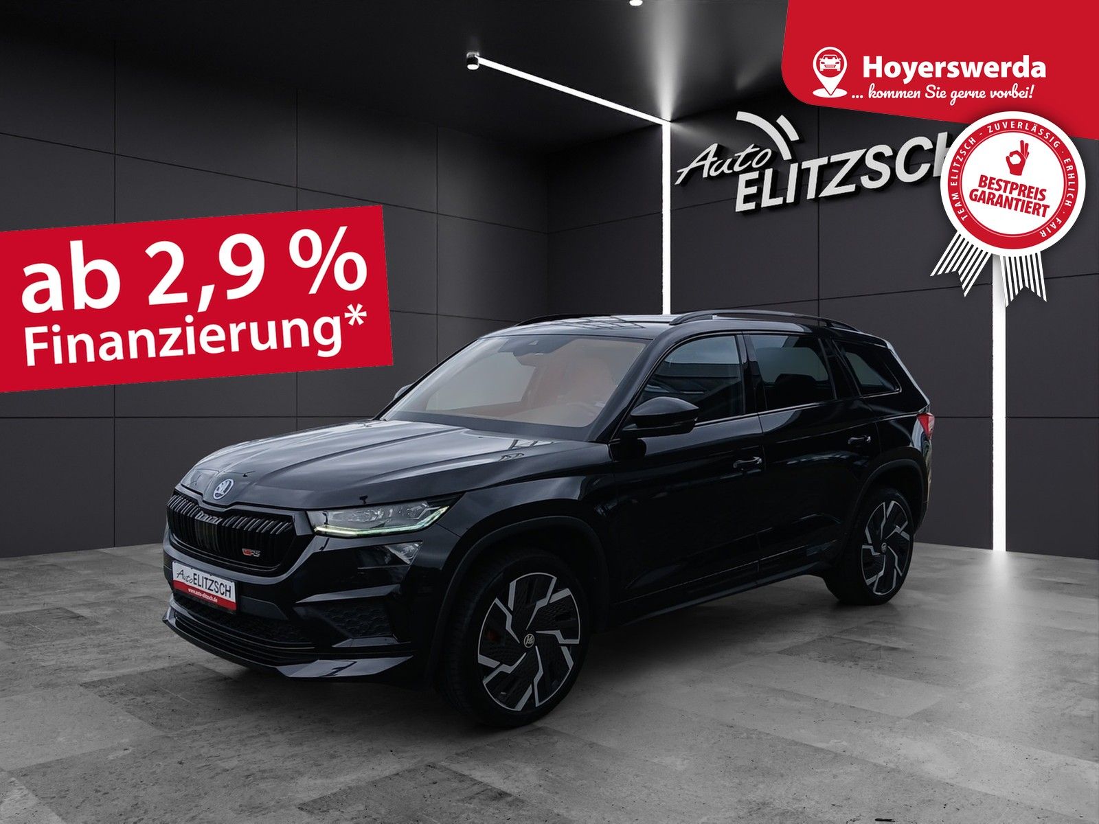 Fahrzeugabbildung SKODA Kodiaq RS 4x4 Matrix Navi AID GRA RFK SHZ 20"