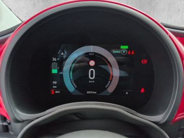 Fiat 500 e Cabrio Red +SHZ+SoundSys+SpurH+Winterp.