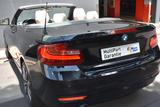 BMW 220i Baureihe 2 Cabrioi Advantage 2.0/Temp/SHZ - schwarze BMW 220