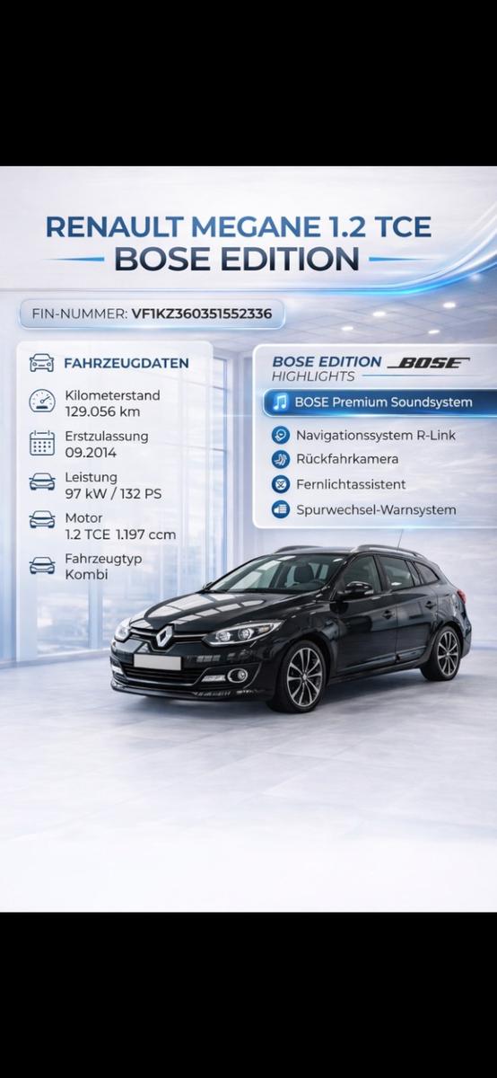 Renault Megane III Grandtour *BOSE*AUTOMATIK*KAMERA*NAV*
