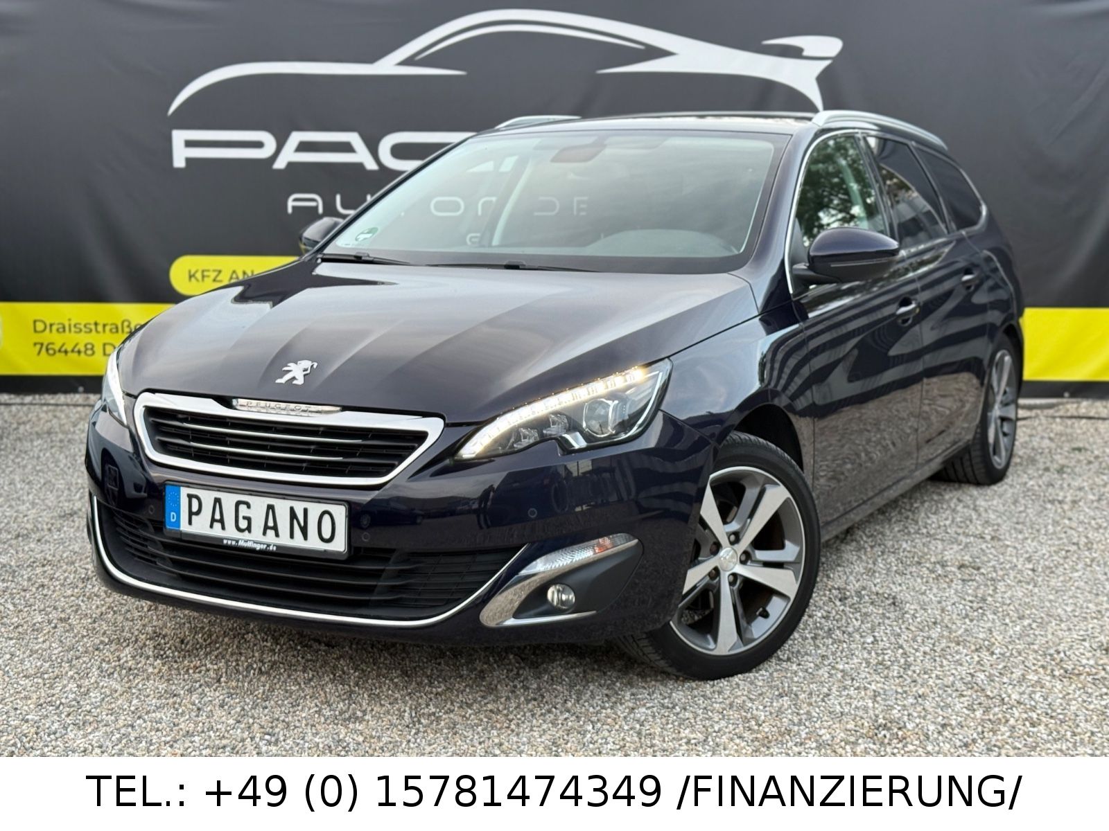 Peugeot 308 in Blau bei Pagano Automobile Bild 1 von 1