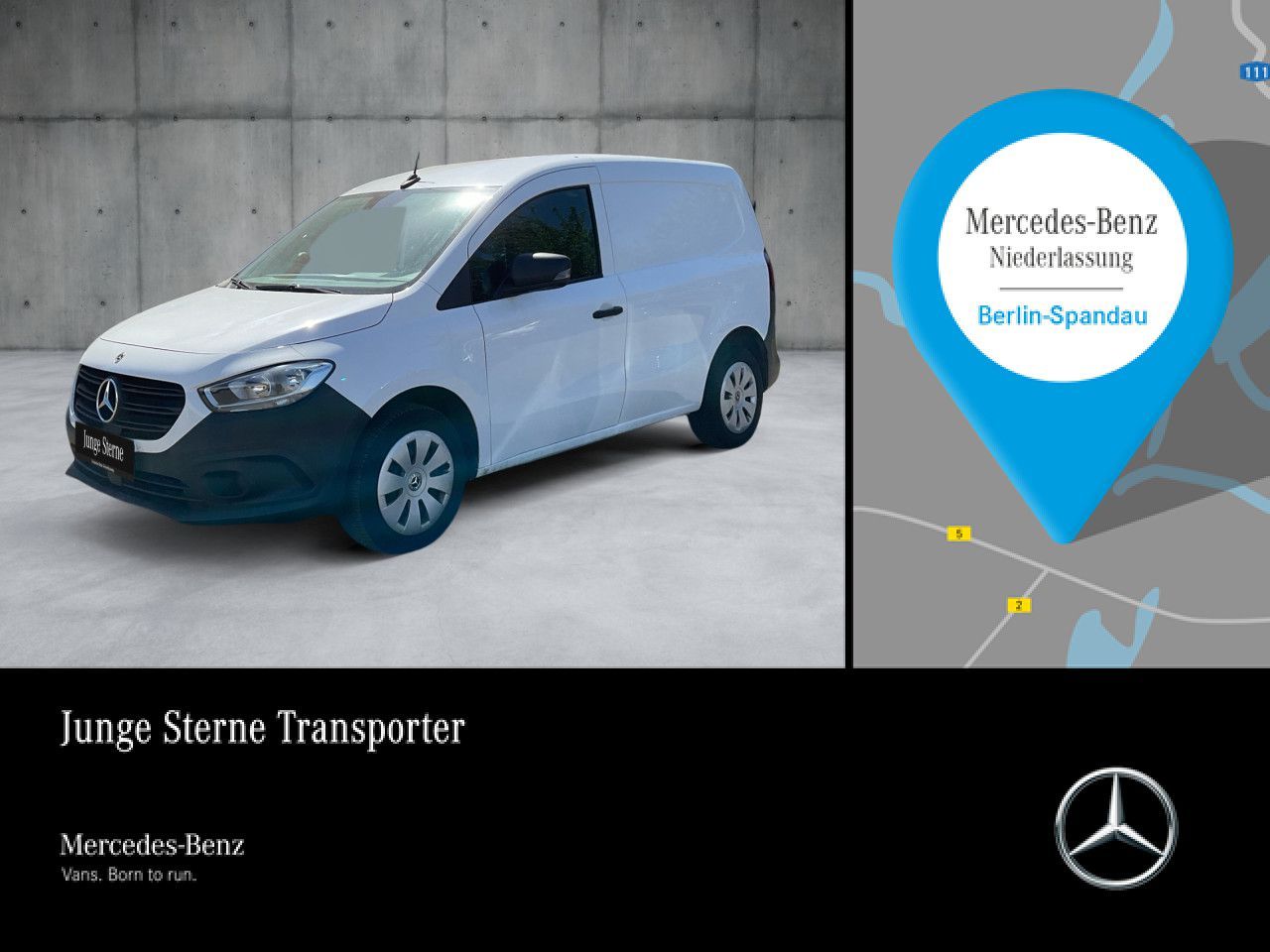 MERCEDES-BENZ Citan 108 CDI KA Klima+PTS+DAB+eltr. Fenst