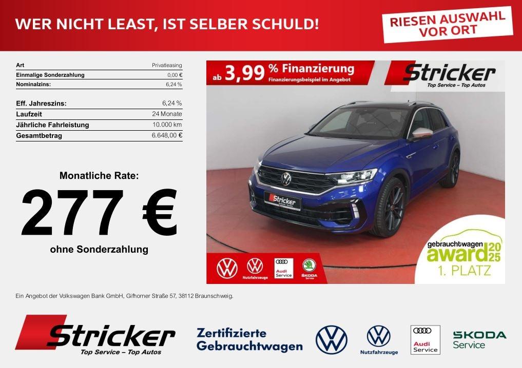 Volkswagen T-ROC R 2.0TSI 277,-ohne Anzahlung AHK Pano Lede