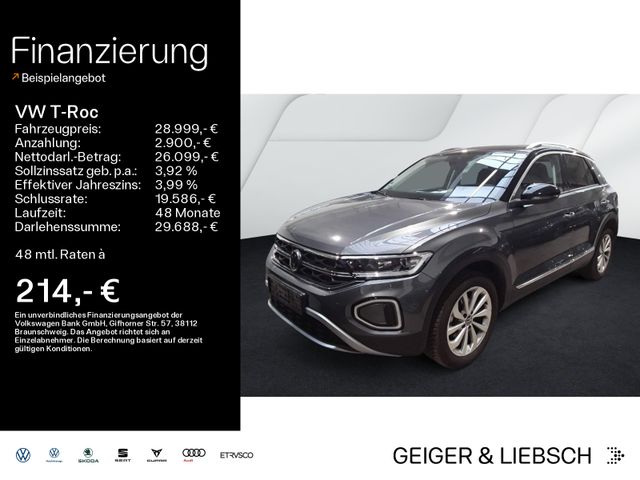 Volkswagen T-Roc 1.5 TSI DSG STYLE*LED*AHK*DIGITAL*NAVI*PDC