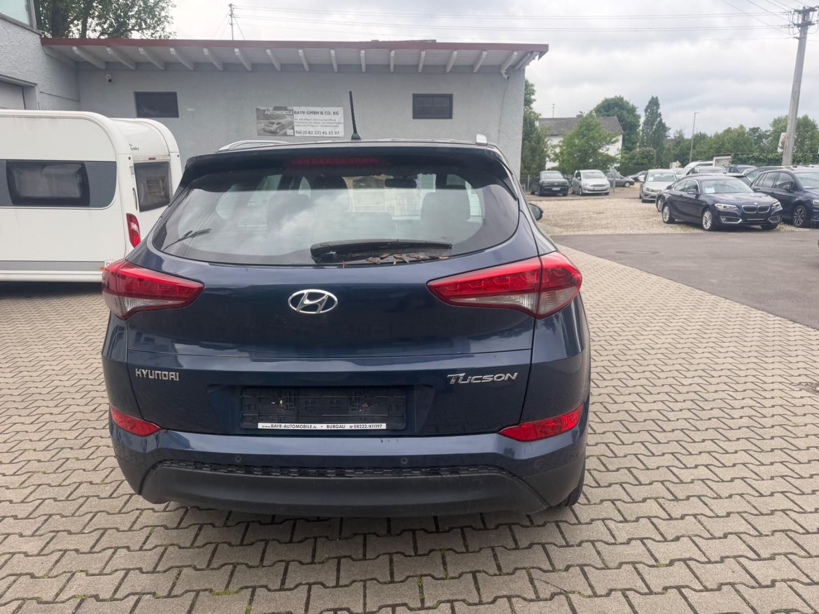 Hyundai Tucson blue Trend 2WD Winterpaket