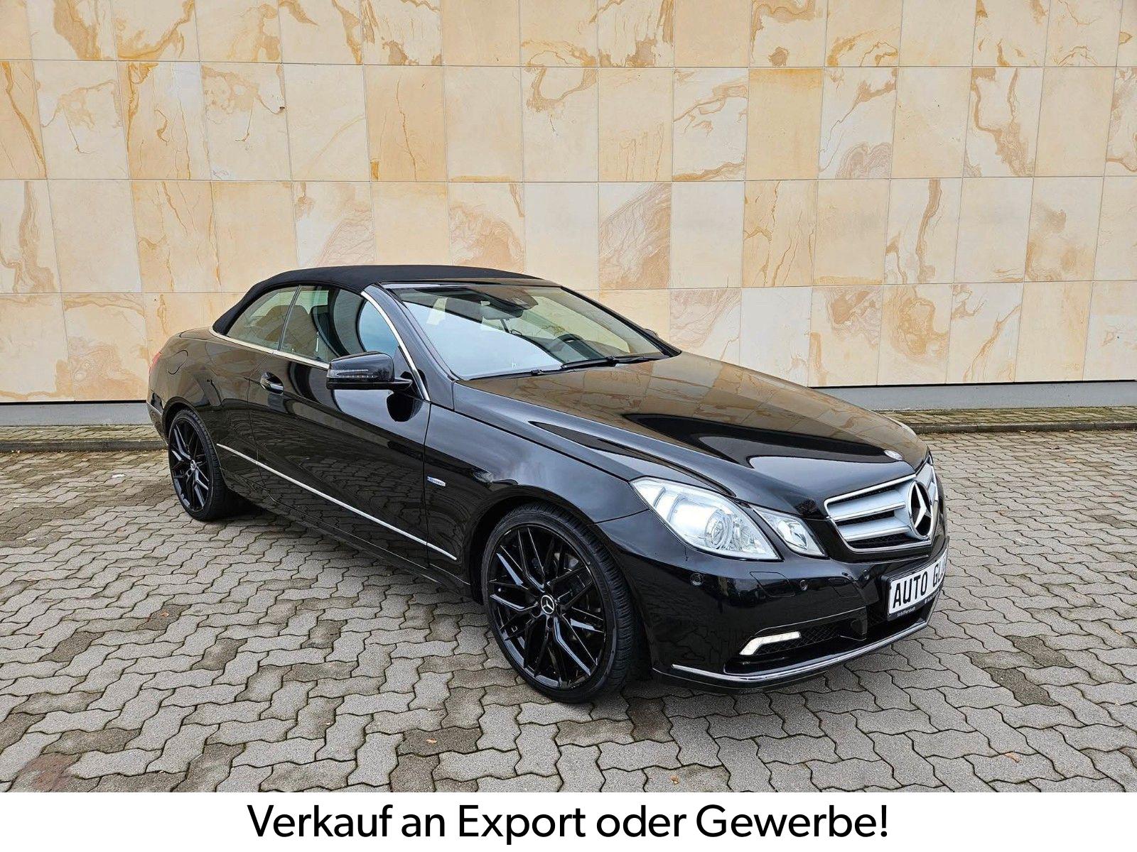 Mercedes-Benz E 250 E Cabrio E 250 CGI BlueEfficiency