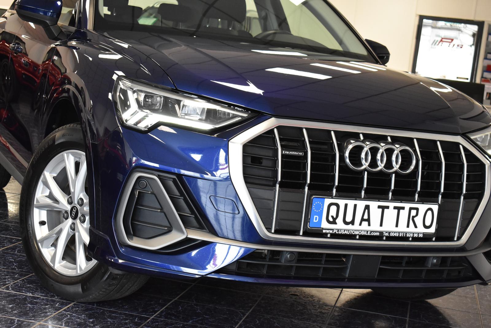 Audi Q3 40 TDI Quattro S line Aut Navi LED Alcant AHK