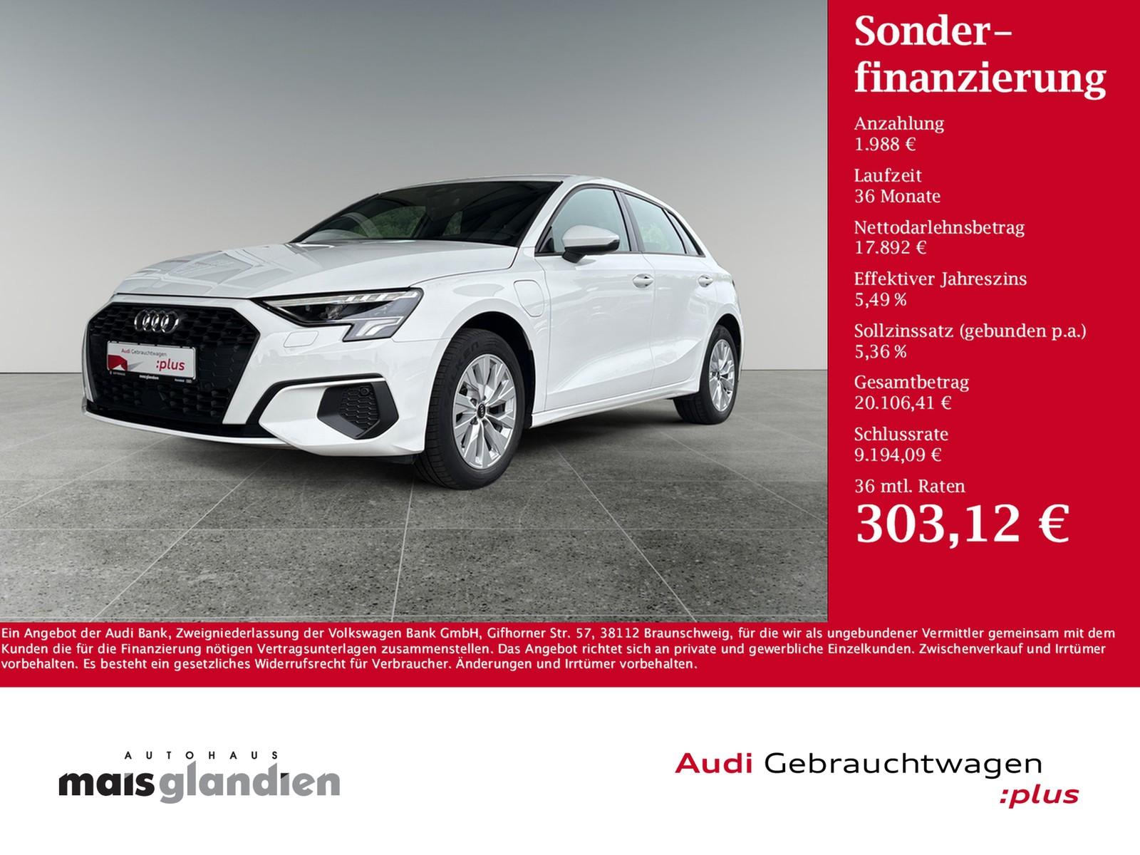 Audi A3 Sportback 40 TFSI e LED Sportsitze ACC App