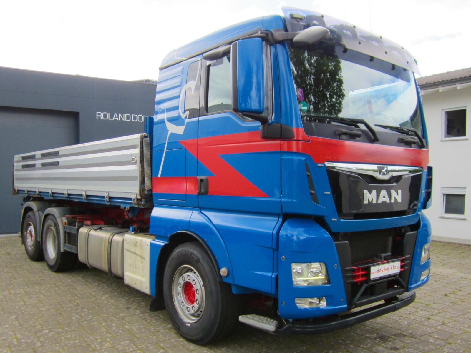 MAN TGX 26.500 BL Kipper Retarder Klima Lenkachse
