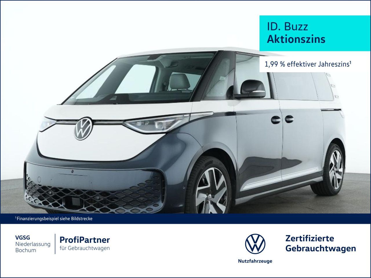 Volkswagen ID. Buzz Pro Lang IQ. Light Wärme Navi AHK LED