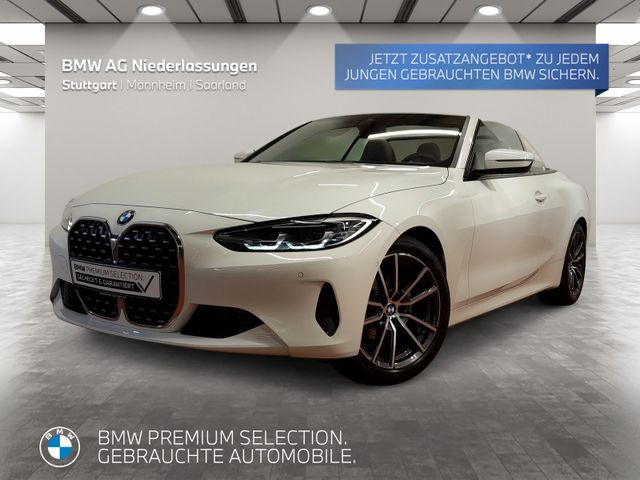 BMW 420d Cabrio Navi AHK Kamera Driv.Assist HiFi