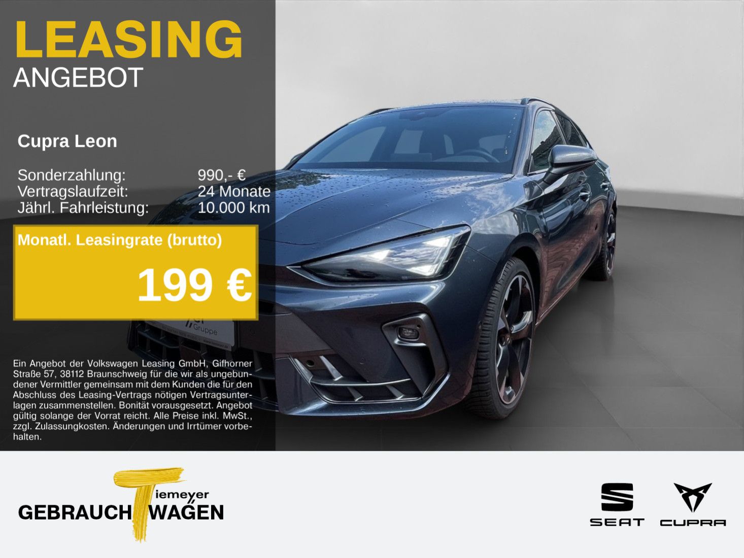 Cupra Leon Sportstourer 2.0 TDI DSG AHK KAMERA SUPERSP