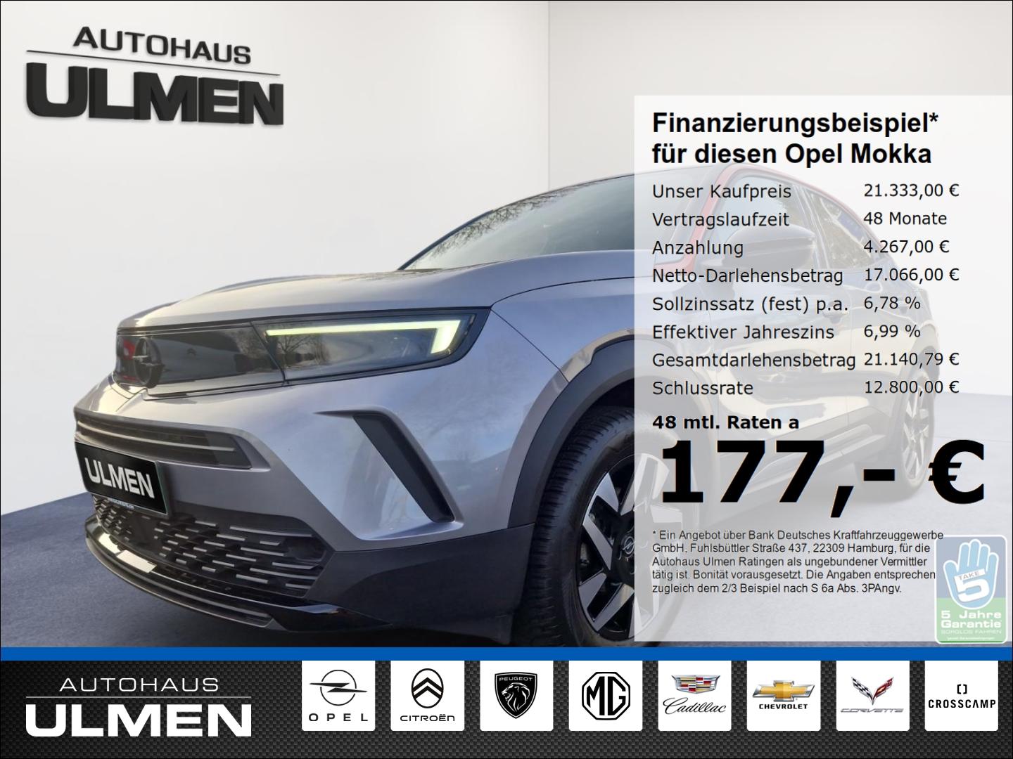 Opel Mokka GS Line Digitales Cockpit LED Apple CarPla