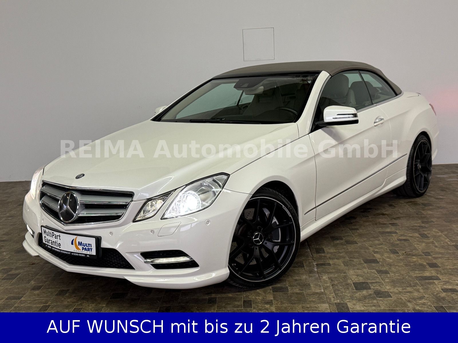 Fahrzeugabbildung Mercedes-Benz E 500 CGI Cabrio BlueEfficiency, AMG Line