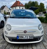 Fiat 500C Cabriolet Perlmuttweiss Vollausstattung