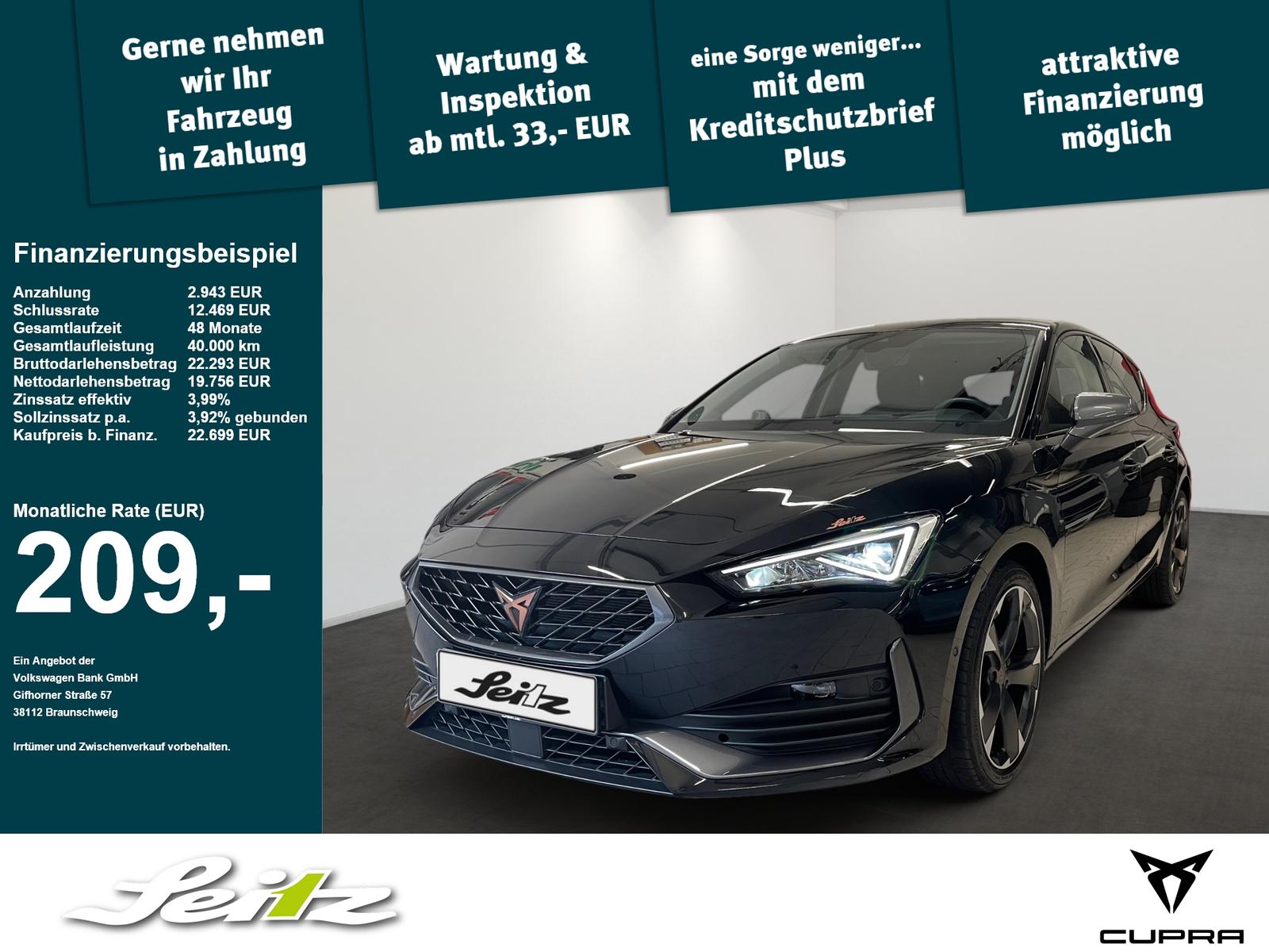 Cupra Leon 1.5 TSI *LED*KAMERA*SITZHZG*FULL LINK*