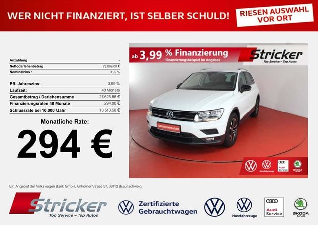 Volkswagen Tiguan IQ.Drive 2.0TDI 294,-ohne Anzahlung Navi